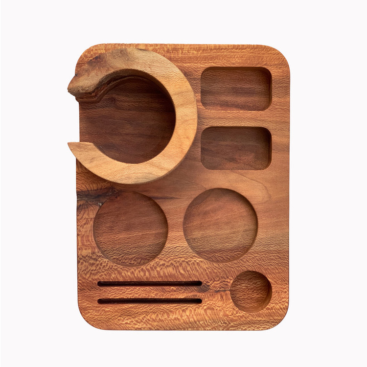 استند پرتافیلتر قهوه مدل Barista Oak کد 51